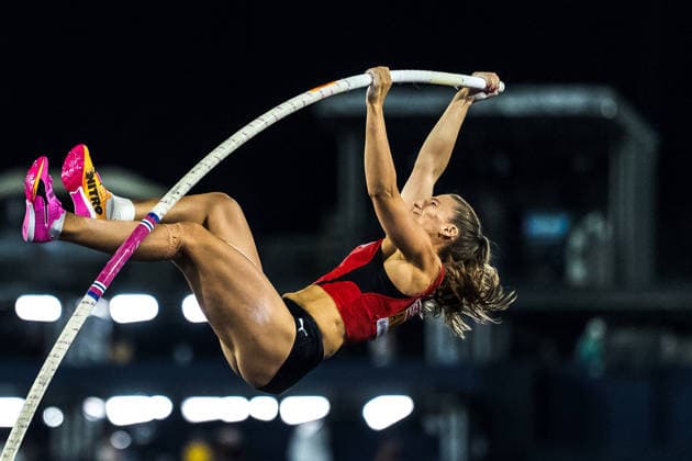 European Athletics Championships, Birmingham, August 13, 2026 BIRMINGHAM, UNITED KINGDOM AUGUST 13 Angelica Moser of Switzerland competes in the pole vault final at the European Athletics Championships in Birmingham on August 13, 2026, in Birmingham, United Kingdom Copyright: xBEAUTIFULxSPORTS UlfxSchillerx