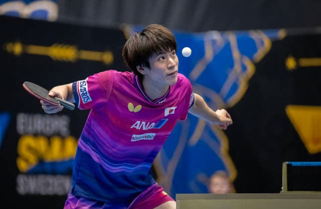 MALMÖ, August 13, 2026—Shunsuke Togami of Japan faced Sweden’s Kristian Karlsson in the second round of the men’s singles at the Europe Smash Sweden 2026 table tennis tournament at Baltiska Hallen in Malmö, Sweden, on August 13, 2026 MALMÖ SWEDEN x50090x  Copyright: xJohanxNilssonx xTTx EUROPE SMASH SWEDEN 2026