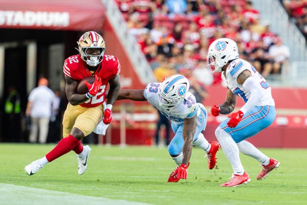 American football, NFL, pre-season, San Francisco 49ers v Tennessee Titans