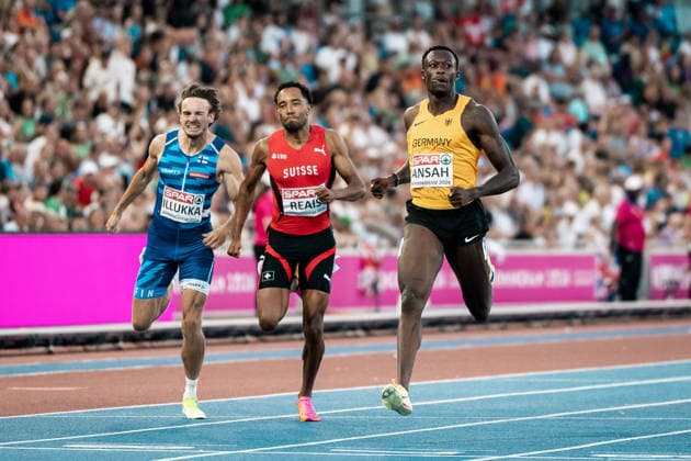 Owen Ansah, Hamburger SV, Men s 200m, GBR, Track and Field, Athletics, 2026 European Athletics Championships, 2026 European Track and Field Championships, Birmingham 2026, August 9, 2026, GBR, Track and Field, Athletics, 2026 European Athletics Championships, 2026 European Track and Field Championships, Birmingham 2026, August 9, 2026, Birmingham Copyright: xStefanxMayerx EP_SMR