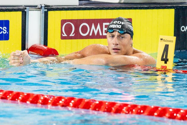 European Aquatics Championships Swimming Day 5 Nicolo Martinenghi during European Aquatics Championships Swimming Day 5 in Paris, France, on August 14, 2026 Paris France  Copyright: xFotoxOlimpikx originalFilename:jastrzebowski-european260814_npy8r