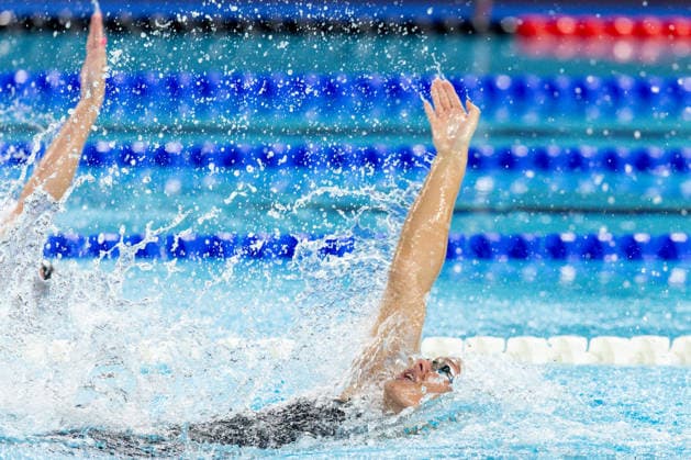 European Aquatics Championships Swimming Day 5 Pauline Mahieu during European Aquatics Championships Swimming Day 5 in Paris, France, on August 14, 2026 Paris France  Copyright: xFotoxOlimpikx originalFilename:jastrzebowski-european260814_npkjS