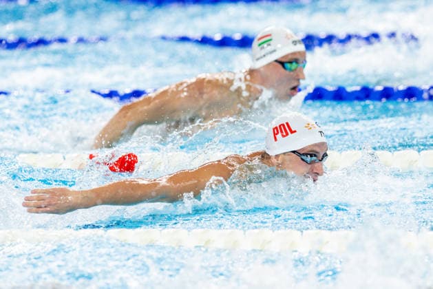 European Aquatics Championships Swimming Day 5 Krzysztof Chmielewski during European Aquatics Championships Swimming Day 5 in Paris, France, on August 14, 2026 Paris France  Copyright: xFotoxOlimpikx originalFilename:jastrzebowski-european260814_npkMa