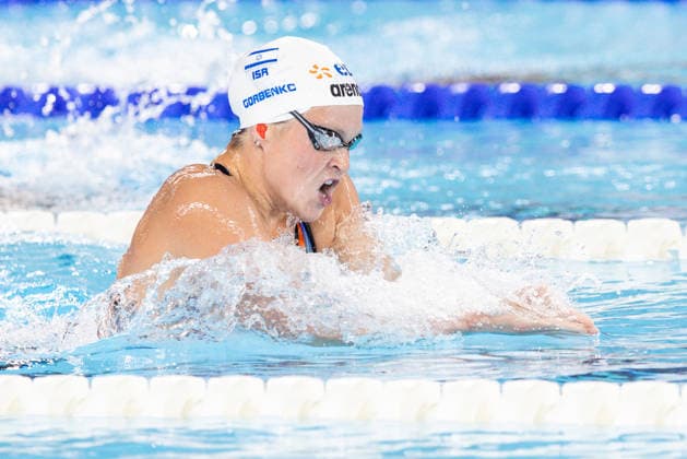 European Aquatics Championships Swimming Day 5 Anastasia Gorbenko during European Aquatics Championships Swimming Day 5 in Paris, France, on August 14, 2026 Paris France  Copyright: xFotoxOlimpikx originalFilename:jastrzebowski-european260814_npZy2