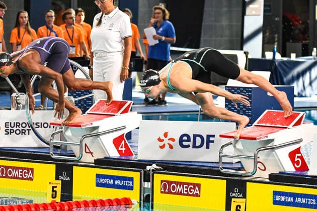 NATATION : Championnat d europe de natation 2026 - PARIS - 14 08 2026 Florine Gaspard (BEL) Saint DenisFrance  Copyright: xBaptistexAutissierx