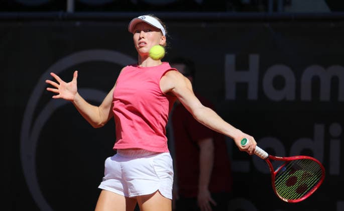 Ladies Gents Cup Tennis Tournament at Rothenbaum in Hamburg, Marie Vogt, Germany