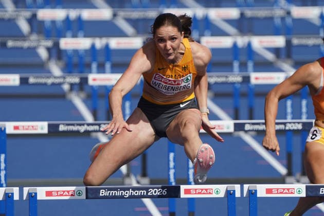 Birmingham, Track and Field, Athletics, EAA, 2026 European Athletics Championships in Birmingham, August 10–17, 2026, Alexander Stadium, Birmingham, Great Britain, Heptathlon, 100m Hurdles, Sophie Weißenberg, Germany (GER) Copyright Gladys Chai von der Laage