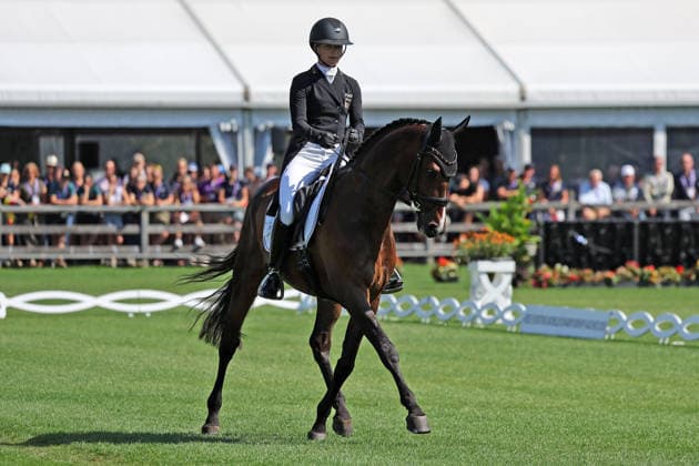 Julia Krajewski GER, Germany, riding Uelzeners Nickel, Nickel, Dressage test, Eventing Dressage, FEI Eventing World Championship, DHL Prize, Individual and Team, AACHEN FEI World Championships 2026, World Equestrian Festival, 2026 World Equestrian Games, Aachen 2026, Welcome Home 2026, Aachen Soers, August 11–23, 2026, Equestrian Sports, August 14, 2026, Aachen Soers, Germany