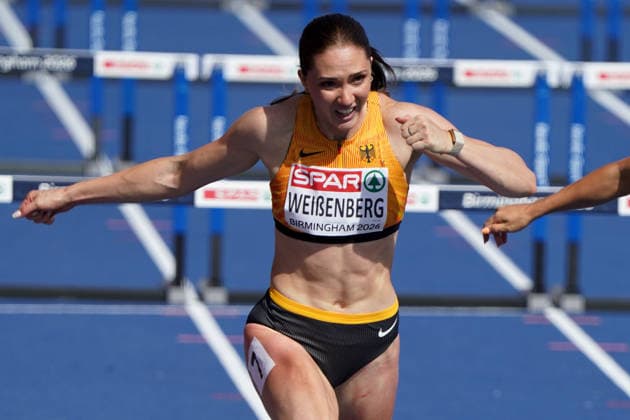 Birmingham, Track and Field, Athletics, EAA, 2026 European Athletics Championships in Birmingham, August 10–17, 2026, Alexander Stadium, Birmingham, Great Britain, Heptathlon, 100m Hurdles, Sophie Weißenberg, Germany (GER), Copyright Gladys Chai von der Laage