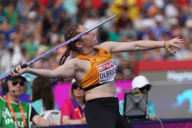 Birmingham, Track and Field, Athletics, EAA, 2026 European Athletics Championships in Birmingham, August 10–17, 2026, Alexander Stadium, Birmingham, United Kingdom, Women’s Javelin Throw, Julia Ulbricht, Germany (GER), Copyright Gladys Chai von der Laage