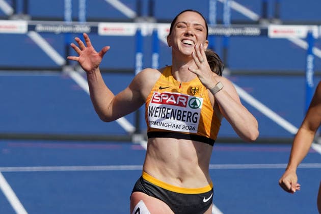 Birmingham, Track and Field, Athletics, EAA, 2026 European Athletics Championships in Birmingham, August 10–17, 2026, Alexander Stadium, Birmingham, Great Britain, Heptathlon, 100m Hurdles, Sophie Weißenberg, Germany (GER) Copyright Gladys Chai von der Laage