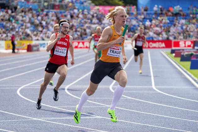 Birmingham, Track and Field, Athletics, EAA, 2026 European Athletics Championships in Birmingham, 10 08 17–08 20 26, Alexander Stadium, Birmingham, Great Britain, 4x400m Relay, Määner; 4x400m Relay, Thilo Traue, Germany, GER. Copyright Gladys Chai von der Laage