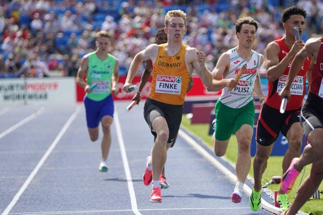 Birmingham, Track and Field, Athletics, EAA, 2026 European Athletics Championships in Birmingham, 10 08 17–08 20 26, Alexander Stadium, Birmingham, Great Britain, Men’s 4x400m Relay, 4x400m Relay, Thorben Finke, Germany, GER, Copyright Gladys Chai von der Laage