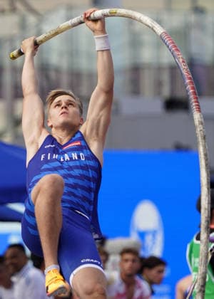 Birmingham, Track and Field, Athletics, EAA, 2026 European Athletics Championships in Birmingham, August 10–17, 2026, Alexander Stadium, Birmingham, Great Britain, Men’s Pole Vault, Juho Allasaari, Finland, FIN, Copyright Gladys Chai von der Laage