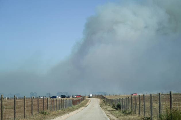 August 14, 2026 Europe, Croatia, Ninski Stanovi Large-scale wildfire between Ninski Stanovi and Žerava in Zadar County Numerous firefighters are battling the flames An Air Tractor and two Canadairs are en route to provide aerial support for the firefighting efforts Strong winds are hampering the operation and fueling the spread of the fire14 Aug 2026 Europe, Croatia, Ninski Stanovi A large wildfire between Ninski Stanovi and Žerava in Zadar County Numerous firefighters are battling the fire An Air Tractor and Canadair aircraft have been dispatchedto the fire site to assist with aerial firefighting. Strong winds are hampering firefighting efforts and contributing to the spread of the fire Copyright: xLUKAxKOLANOVICx