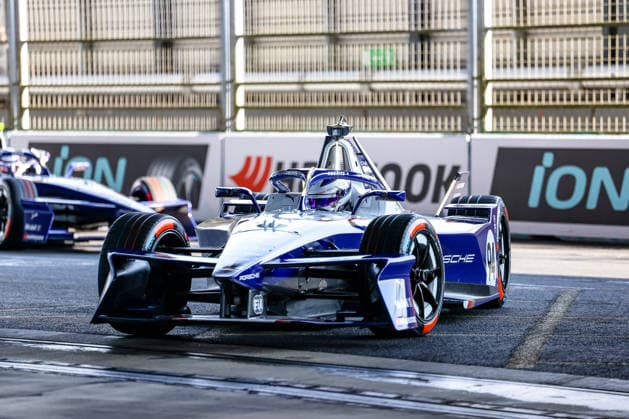Pascal Wehrlein, Porsche Formula E Team, No. 94, Free Practice 1, ABB FIA Formula E World Championship, 2026 London e-Prix, United Kingdom, Season 12 (2025–26), Round 16, July 14, 2026, ABB FIA Formula E World Championship, 2026 London ePrix, United Kingdom, Season 12 (2025–26), Round 16, July 14, 2026, London Copyright: xEibner-Pressefoto LauraxRoemerx EP_LRR