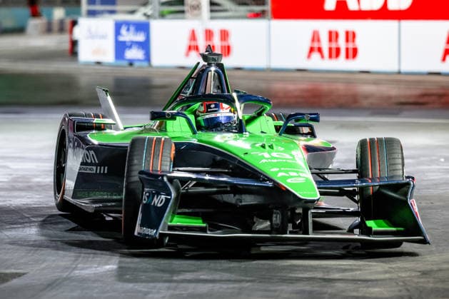 Sebastien Buemi, Envision Racing, 16th in Free Practice 1, ABB FIA Formula E World Championship, 2026 London e-Prix, United Kingdom, Season 12 (2025–26), Round 16, July 14, 2026, ABB FIA Formula E World Championship, 2026 London ePrix, United Kingdom, Season 12 (2025–26), Round 16, July 14, 2026, London Copyright: xEibner-Pressefoto LauraxRoemerx EP_LRR