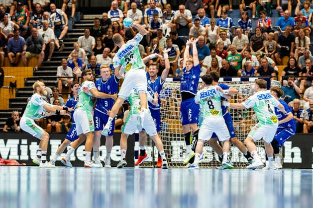 August 14, 2026, GER, Handball, Men, 2026–2027 Season, Wartburg Cup presented by Koetter Security, SC Magdeburg vs. TBV Lemgo Lippe, Philipp Weber, SC Magdeburg, 99817 Eisenach, Werner Assmann, Halle Am Sportpark, Thuringia, Germany