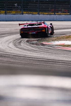 DTM, 11. + 12. Rennen Nürburgring 2026 14 Ferrari 296 GT3 EVO, EMIL FREY RACING: Matteo Cairoli - picture by Gruppe C Photography Nürburgring Germany Copyright: xGruppexCxPhotographyx