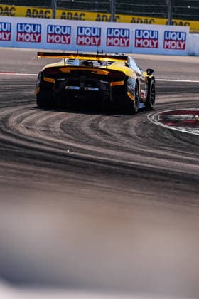 DTM, 11. + 12. Rennen Nürburgring 2026 63 Lamborghini Temerario GT3, GRT Grasser-Racing-Team: Mirko Bortolotti - picture by Gruppe C Photography Nürburgring Germany Copyright: xGruppexCxPhotographyx