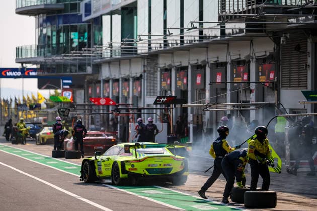 DTM, 11. + 12. Rennen Nürburgring 2026 8 Aston Martin Vantage AMR GT3 EVO, Comtoyou Racing: Nicolas Baert - picture by Gruppe C Photography Nürburgring Nürburgring Rheinland-Pfalz Germany Copyright: xGruppexCxPhotographyx