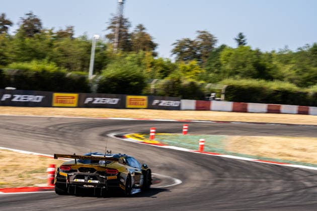 DTM, 11. + 12. Rennen Nürburgring 2026 63 Lamborghini Temerario GT3, GRT Grasser-Racing-Team: Mirko Bortolotti - picture by Gruppe C Photography Nürburgring Germany Copyright: xGruppexCxPhotographyx