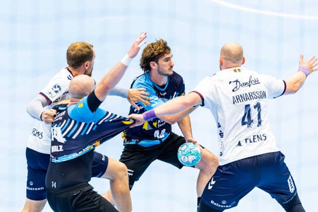 August 14, 2026, GER, Handball, Men, 2026–2027 Season, Wartburg Cup presented by Koetter Security, ThSV Eisenach vs. SG Flensburg-Handewitt, Stephan Seitz (ThSV Eisenach), 44 99817 Eisenach, Werner Assmann, Am Sportpark, Thuringia, Germany