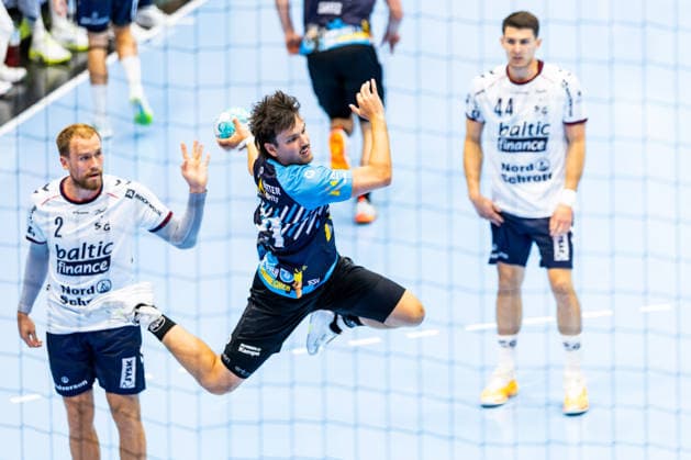August 14, 2026, GER, Handball, Men, 2026–2027 Season, Wartburg Cup presented by Koetter Security, ThSV Eisenach vs. SG Flensburg-Handewitt, Moritz Ende (ThSV Eisenach), 21 99817 Eisenach, Werner Assmann Hall, Am Sportpark, Thuringia, Germany