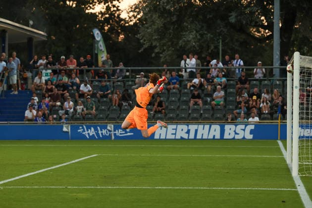 August 14, 2026, Hertha BSC II vs. BFC Dynamo, Regionalliga 2026–2027, Matchday 5, Goal for BFC Berlin, Berlin, Germany