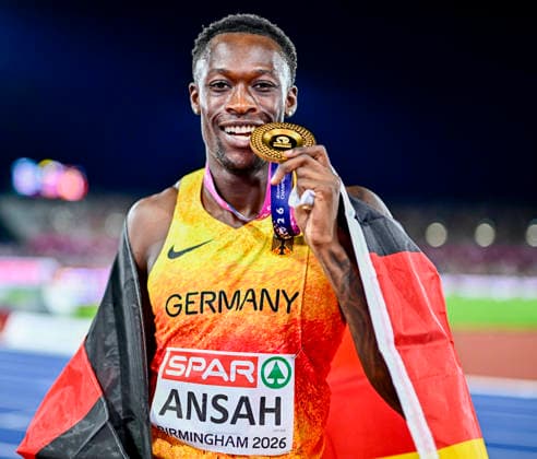 Owen ANSAH Germany, Hamburger SV, Men s 200m GBR, European Athletics Championships, Track and Field, August 14, 2026, GBR, European Athletics Championships, Track and Field, August 14, 2026, Birmingham Copyright: xEibnerxPressefoto JanxPapenfussx EP_JPS