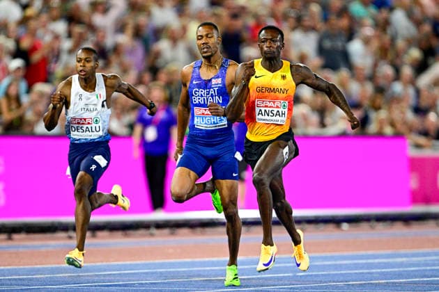 Owen ANSAH Germany, Hamburger SV, Men s 200m GBR, European Athletics Championships, Track and Field, August 14, 2026, GBR, European Athletics Championships, Track and Field, August 14, 2026, Birmingham Copyright: xEibnerxPressefoto JanxPapenfussx EP_JPS