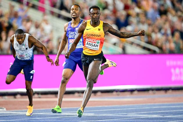 Owen ANSAH Germany, Hamburger SV, Men s 200m GBR, European Athletics Championships, Track and Field, August 14, 2026, GBR, European Athletics Championships, Track and Field, August 14, 2026, Birmingham Copyright: xEibnerxPressefoto JanxPapenfussx EP_JPS