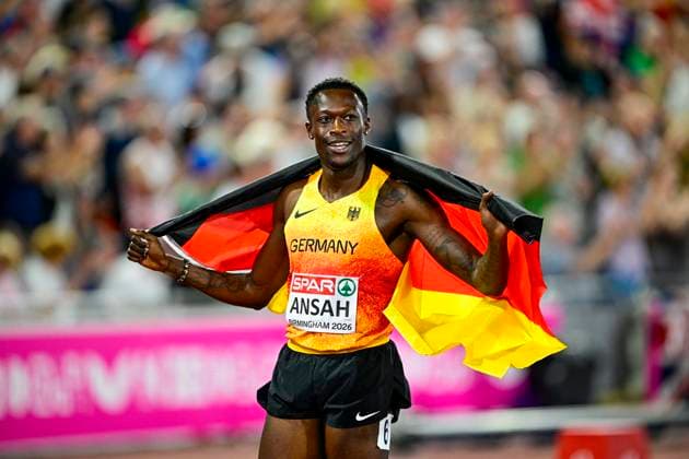 Owen ANSAH Germany, Hamburger SV, Men s 200m GBR, European Athletics Championships, Track and Field, August 14, 2026, GBR, European Athletics Championships, Track and Field, August 14, 2026, Birmingham Copyright: xEibnerxPressefoto JanxPapenfussx EP_JPS