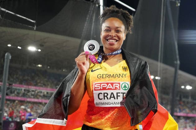Birmingham, Track and Field, Athletics, EAA, 2026 European Athletics Championships in Birmingham, August 10–17, 2026, Alexander Stadium, Birmingham, United Kingdom, Women’s Discus Throw, Women’s Discus Throw Final, Shanice Craft, Germany (GER), Copyright Gladys Chai von der Laage