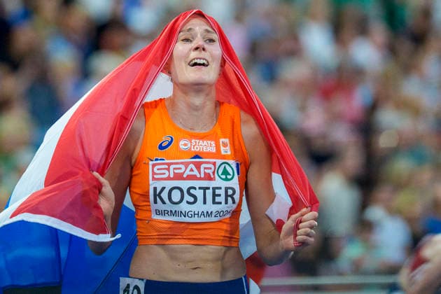 BIRMINGHAM, GREAT BRITAIN - AUGUST 14, 2026 : Second place for Maureen KOSTER (NED Netherlands) over 10000m during the European Athletics Championships at Alexander Stadium on August 14, 2026 in Birmingham, Great Britain. Great Britain Copyright: xLeahxKohringx