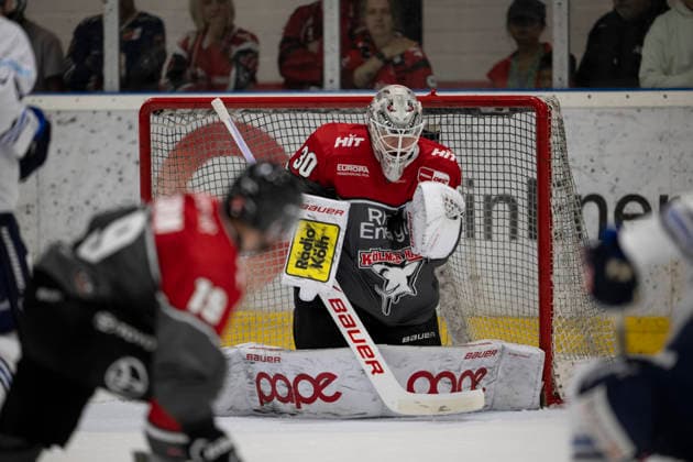 PENNY DEL 1 1 Exhibition Game: Kölner Haie vs. Iserlohn Roosters, Cologne, August 14, 2026 Janne Juvonen, Kölner Haie, goaltender, 30 PENNY DEL 1-1 exhibition game between the Kölner Haie and the Iserlohn Roosters on August 14, 2026, at KA2 in Cologne, Germany Copyright: xBEAUTIFULxSPORTS AndreasxDickx
