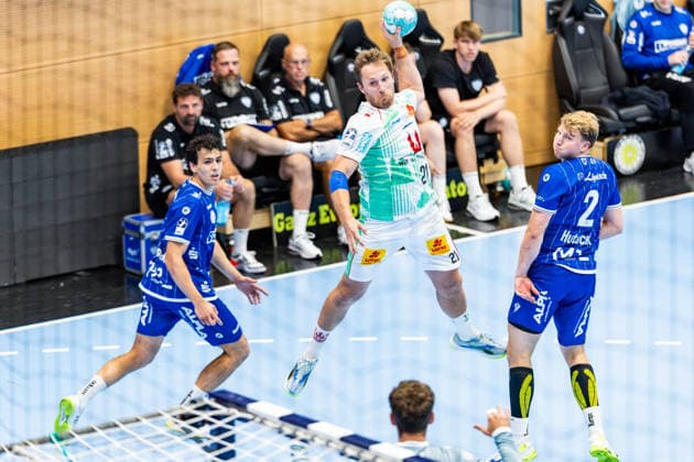 August 14, 2026, GER, Handball, Men, 2026–2027 Season, Wartburg Cup presented by Koetter Security, SC Magdeburg vs. TBV Lemgo Lippe, Albin Legergren, SC Magdeburg, 99817 Eisenach, Werner Assmann, Halle am Sportpark, Thuringia, Germany