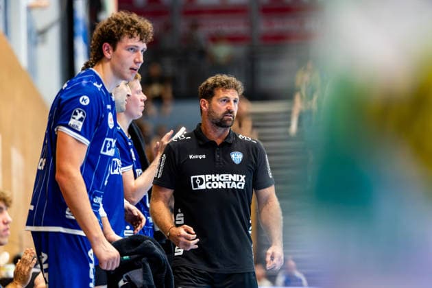 August 14, 2026, GER, Handball, Men, 2026–2027 Season, Wartburg Cup presented by Koetter Security, SC Magdeburg vs. TVB Lemgo Lippe, Florian Kehrmann, TVB Lemgo Lippe, 99817 Eisenach, Werner Assmann, Halle Am Sportp, Thuringia, Germany