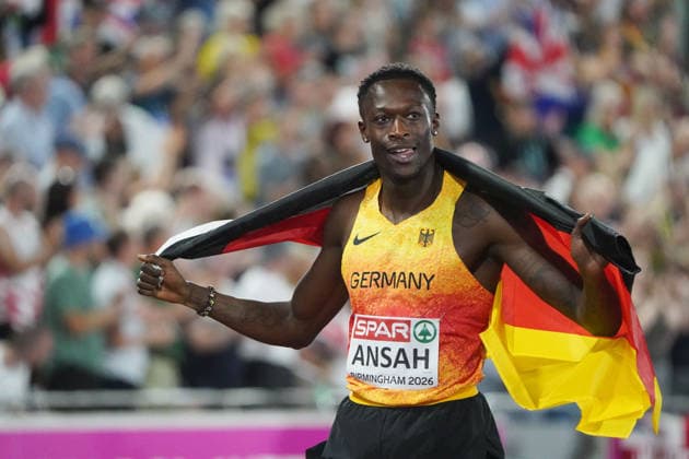 Birmingham, Track and Field, Athletics, EAA, 2026 European Athletics Championships in Birmingham, August 10–17, 2026, Alexander Stadium, Birmingham, United Kingdom, Men’s 200m, Final, Owen Ansah, Germany (GER), Copyright Gladys Chai von der Laage