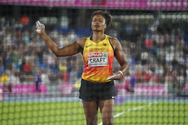 Birmingham, Track and Field, Athletics, EAA, 2026 European Athletics Championships in Birmingham, August 10–17, 2026, Alexander Stadium, Birmingham, Great Britain, Women’s Discus Throw, Women’s Discus Throw Final, Shanice Craft, Germany (GER), Copyright Gladys Chai von der Laage