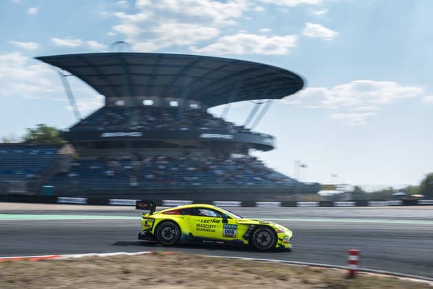 August 14, 2026, GER, Motorsports, ADAC DTM, 2026 Season, Nürburgring, Nicolas Baert (Belgium), Comtoyou Racing, Aston Martin Vantage GT3, No. 008 at the Mercedes Arena, Nürburg, Nürburgring, Rhineland-Palatinate, Germany Copyright: xnordphotoxGmbHx xKnabx