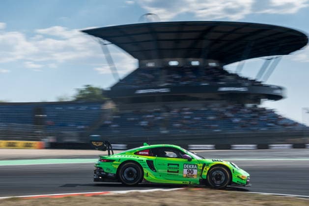 August 14, 2026, GER, Motorsports, ADAC DTM, 2026 Season, Nürburgring, Ricardo Feller (Switzerland), Manthey, Porsche 911 GT3 R, 90 in the Mercedes Arena at the Nürburgring, Rhineland-Palatinate, Germany Copyright: xnordphotoxGmbHx xKnabx