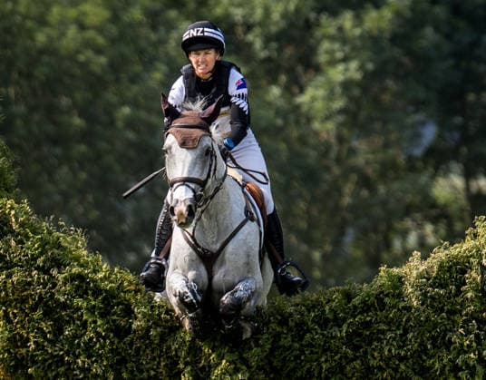August 15, 2026: Jonelle Price of New Zealand, riding Senor Crocodillo, competes in the Eventing Cross Country on Day 5 of the 2026 FEI World Championships on August 15, 2026 in Aachen. Photo by Emma Wallskog. BILDBYRAN code EW EW0685 equestrian sports riding 2026 World Championships 2026 FEI World Championships BBENG equestrian sports World Championships eventing cross-country  Copyright: EMMAxWALLSKOG BB260815EW034
