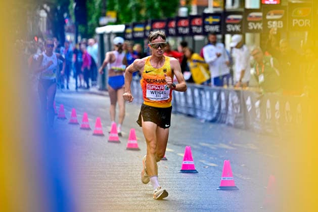 Frederick WEIGEL Germany, OSC Potsdam, Men s Half Marathon Race Walk GBR, European Athletics Championships, Track and Field, August 15, 2026, GBR, European Athletics Championships, Track and Field, August 15, 2026, Birmingham Copyright: xEibnerxPressefoto JanxPapenfussx EP_JPS
