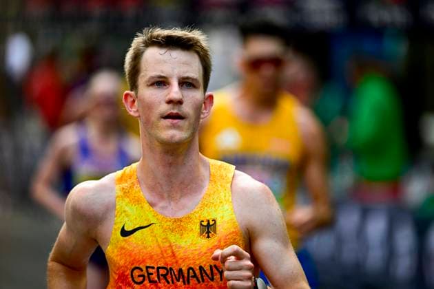 Leo KOEPP Germany, LG Nord Berlin, Men s Half Marathon Race Walk GBR, European Athletics Championships, Track and Field, August 15, 2026, GBR, European Athletics Championships, Track and Field, August 15, 2026, Birmingham Copyright: xEibnerxPressefoto JanxPapenfussx EP_JPS