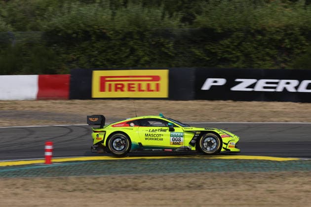 Nürburg, Germany, August 15–16, 2026; 2026 DTM Nürburgring Qualifying, Saturday; Pictured: Nicolas Baert (BEL) in 8th place at the Nürburgring chicane, Rhineland-Palatinate Copyright: xFotostandx xFWMEDIAx