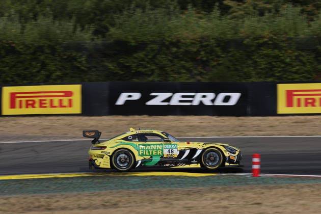 Nürburg, Germany, August 15–16, 2026; 2026 DTM Nürburgring Qualifying, Saturday; Pictured: Jules Gounon (FRA) 48 in the chicane at the Nürburgring, Rhineland-Palatinate Copyright: xFotostandx xFWMEDIAx