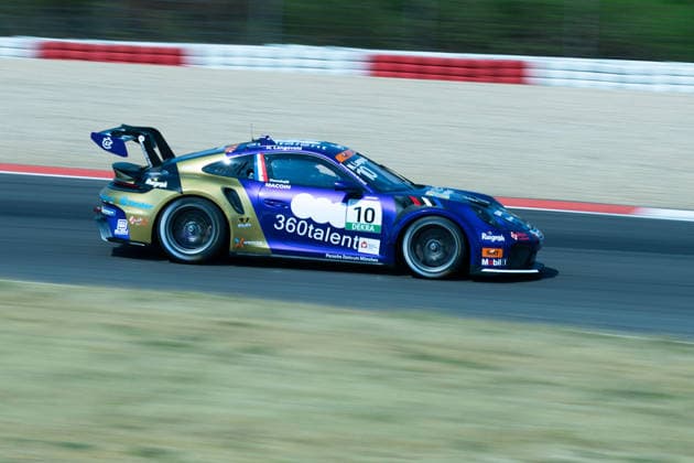 Nürburg, Germany, August 15–16, 2026 Porsche Sixt Carrera Cup Germany 2026 Nürburgring Saturday Race Pictured: Niels Langeveld (NL) Lap Time Performance Copyright: xFotostandx xManfredxStiebertx