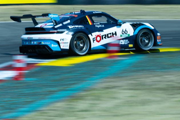 Nürburg, Germany, August 15–16, 2026 Porsche Sixt Carrera Cup Germany 2026 Nürburgring Saturday Race Pictured: Montego Maassen, D Forch Racing by Atlas Ward Copyright: xFotostandx xManfredxStiebertx