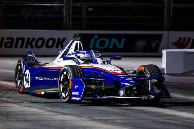 Pascal Wehrlein, Porsche Formula E Team, No. 94, during qualifying, ABB FIA Formula E World Championship, 2026 London e-Prix, United Kingdom, Season 12 (2025–26), Round 16, July 15, 2026, ABB FIA Formula E World Championship, 2026 London e-Prix, United Kingdom, Season 12 (2025–26), Round 16, July 15, 2026, London Copyright: xEibner-Pressefoto LauraxRoemerx EP_LRR